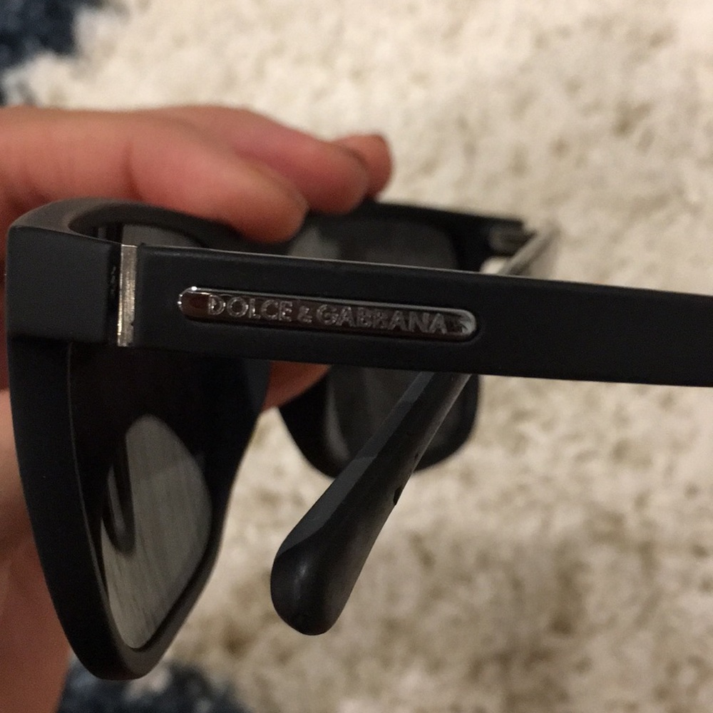 Black Dolce and Gabbana sunglasses